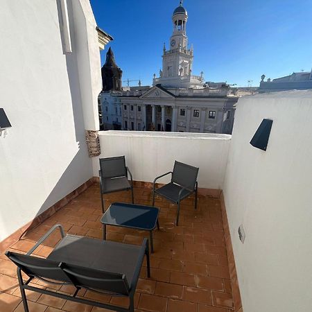 Penthouse La Plaza En Cadiz Centro Grupo Ac Gestion Apartman Kültér fotó