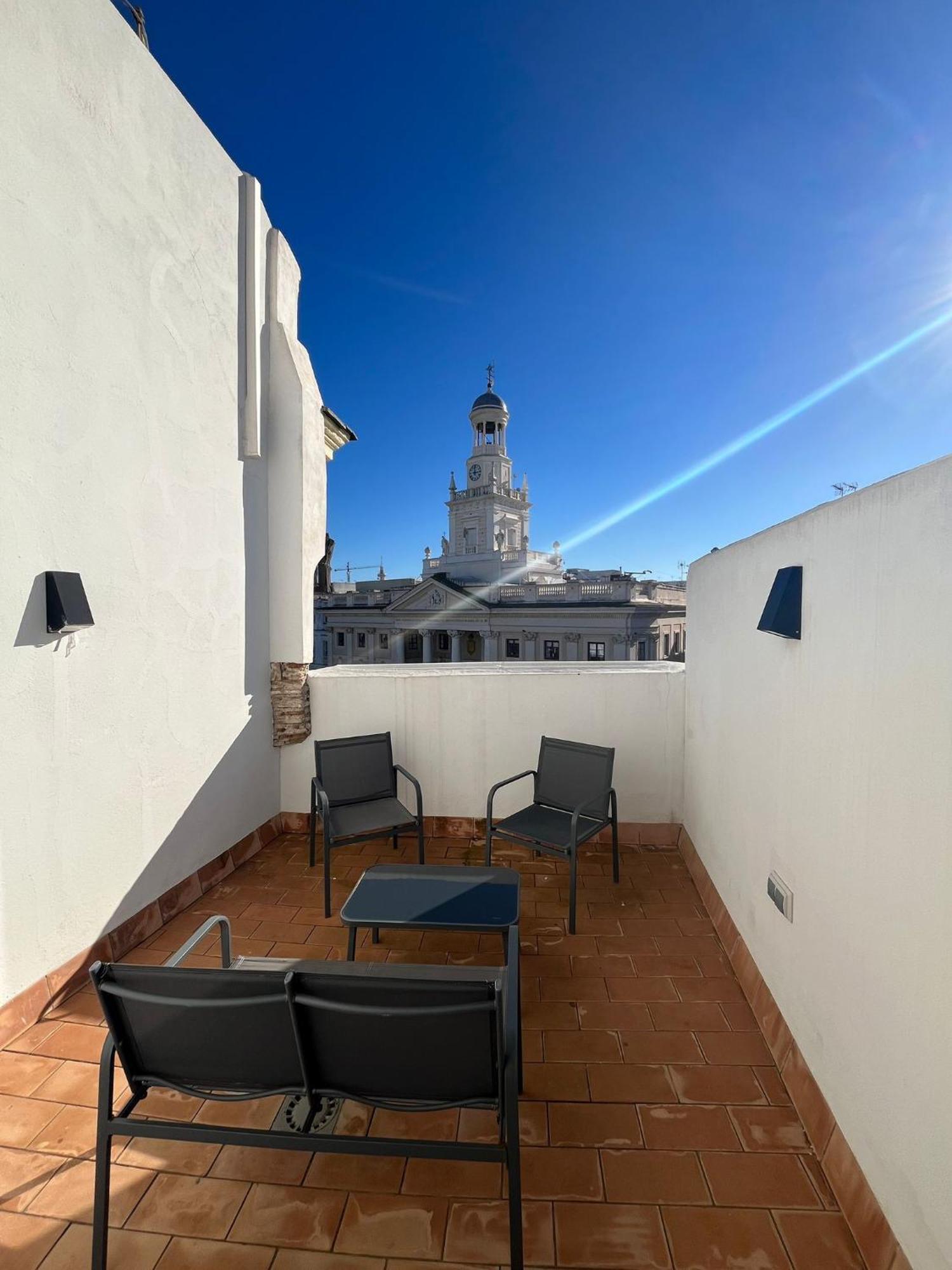 Penthouse La Plaza En Cadiz Centro Grupo Ac Gestion Apartman Kültér fotó